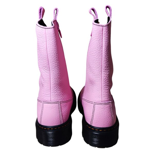 Dr. Martens Youth Junior‎ Big Kid 5 EU 36 Heart Nappa Leather Pull-on Boots Pink - Picture 5 of 12